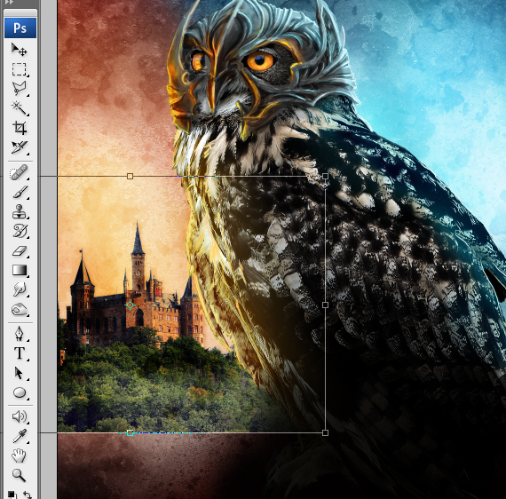 34 pixel 77 owl poster tutorial Design Process: How to create a movie poster with Photoshop and Paint Tool SAI