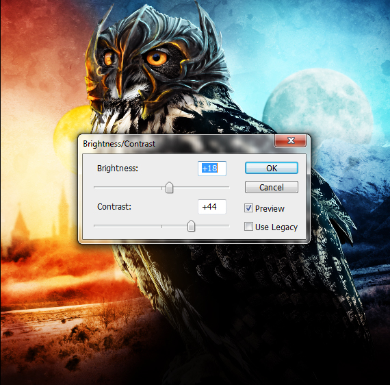 38 pixel 77 owl poster tutorial Design Process: How to create a movie poster with Photoshop and Paint Tool SAI