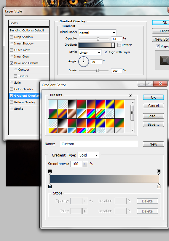 40.1 pixel 77 owl poster tutorial Design Process: How to create a movie poster with Photoshop and Paint Tool SAI