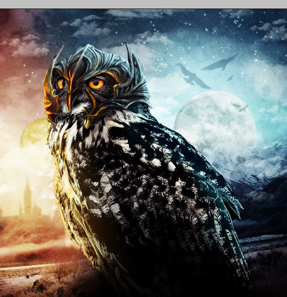 41 pixel 77 owl poster tutorial Design Process: How to create a movie poster with Photoshop and Paint Tool SAI