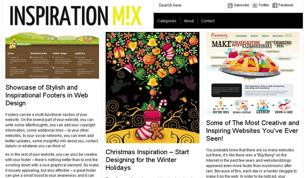 Inspirationmix daily inspiration 10 Ways to Make Your Blog More Attractive