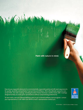 SHERWG ad grassMed 15 Most Creative and Effective Advertising Taglines
