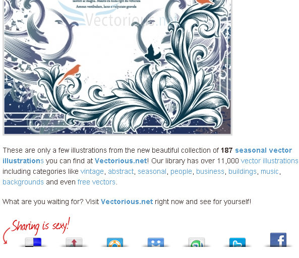 Vectorious blog social media 10 Ways to Make Your Blog More Attractive