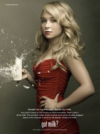 hayden panettiere 15 Most Creative and Effective Advertising Taglines
