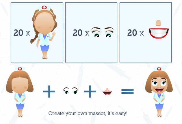 nurses preview 2 Awesome new design goodies from Designtnt   WP Theme, Vectors, PS tutorials, Pricing tables & PS brushes!