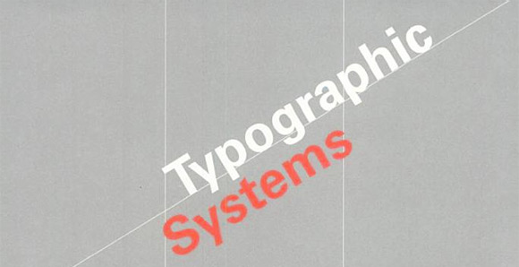 typographic systems My Reading List   Typography & Composition Books