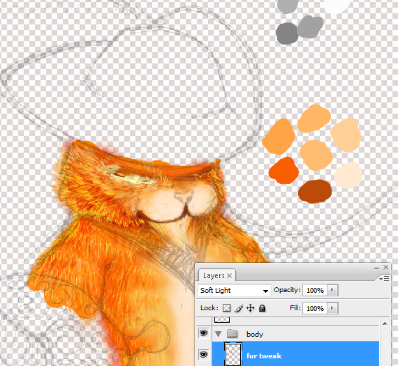 12 pixel 77 puss in boots photoshop tutorial Design Process: How to create a Puss in Boots movie poster in Photoshop