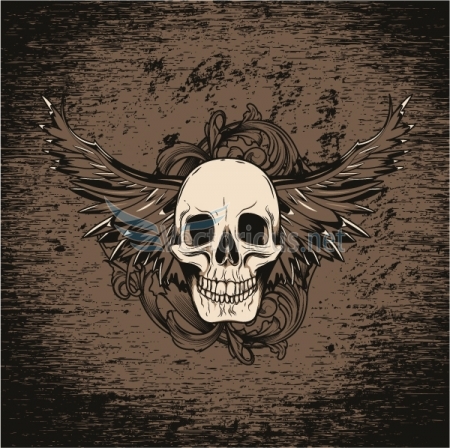 1885 vintage emblem How to Use Vector Skulls to Create Jaw Dropping Illustrations