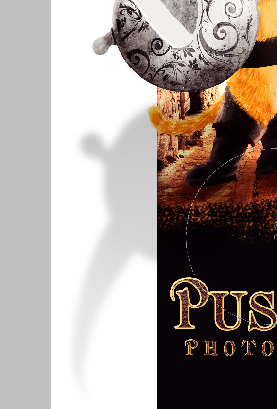 41 pixel 77 puss in boots photoshop tutorial Design Process: How to create a Puss in Boots movie poster in Photoshop