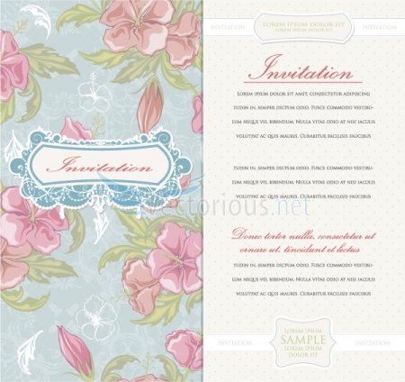 4726 vintage invitation How to Use Seamless Patterns to Create Fascinating Designs