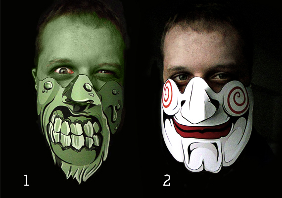 Halloween Vector Mask Giveaway 1 Giveaway   Win 5 Scary Halloween Vector Masks!
