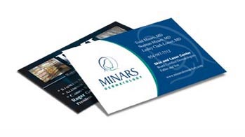 business card standard