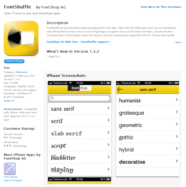 iPhone font app 2 Cool and Creative iPhone Font Applications