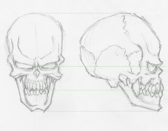 sketch 3 pixel 77 complete guide to draw skulls illustrator A complete guide to drawing evil vector skulls in Illustrator