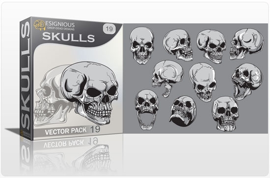 vector skulls designious 1 How to Use Vector Skulls to Create Jaw Dropping Illustrations
