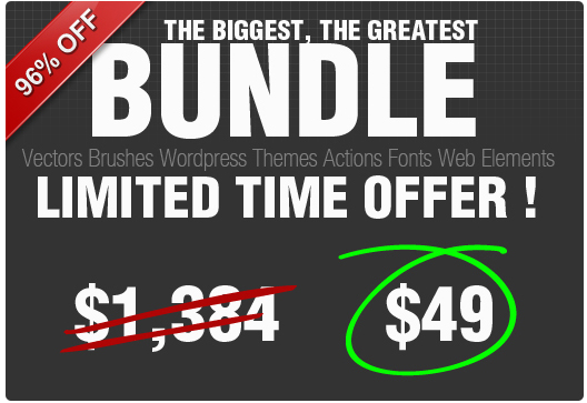banner inkydeals bundle The biggest graphic design bundle ever from Inkydeals.com!