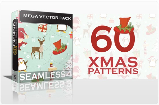 christmas patterns Inky Deals Bundle: the biggest design resources bundle ever!