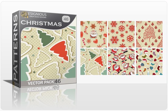 designious seamless patterns vector pack 46 christmas5 1 Smokin Hot New Design Resources from Designious.com! 