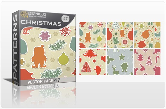 designious seamless patterns vector pack 47 christmas6 1 Smokin Hot New Design Resources from Designious.com! 
