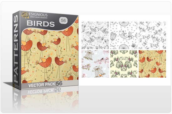 Seamless Patterns Vector Pack