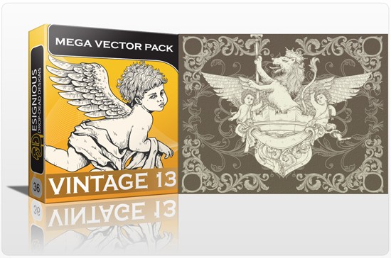 designious vintage mega pack 13 preview 1 Smokin Hot New Design Resources from Designious.com! 