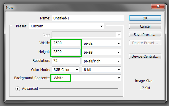 2 How to convert vector shapes into Photoshop brushes