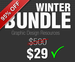 300x250 Inkydeals Winter Bundle   $500 Worth of Design Goodies for only $29 + Bonus!