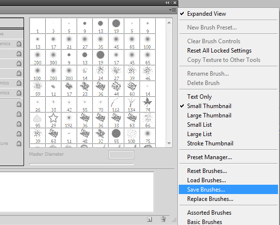 8 How to convert vector shapes into Photoshop brushes