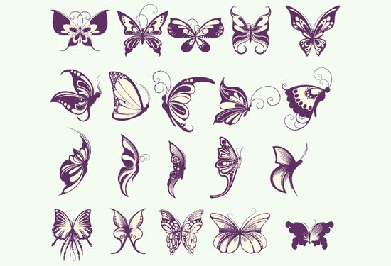 butterflies 2 2 Lets Bring Spring Into Our Hearts and Designs   Spring Graphic Resources