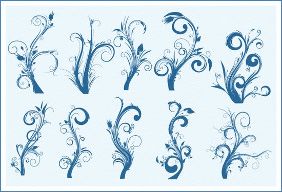 floral 21 2 Lets Bring Spring Into Our Hearts and Designs   Spring Graphic Resources