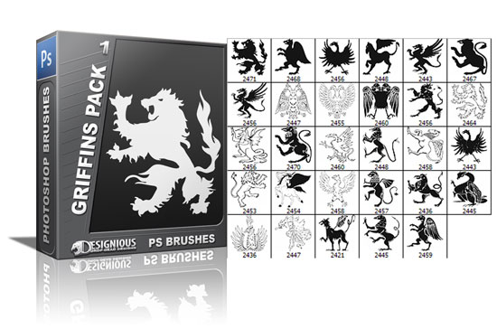 griffins brush 1 Inkydeals Winter Bundle   $500 Worth of Design Goodies for only $29 + Bonus!