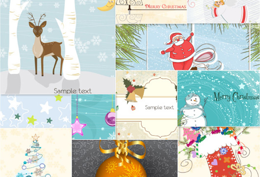 inky winter illustrations small Inkydeals Winter Bundle   $500 Worth of Design Goodies for only $29 + Bonus!