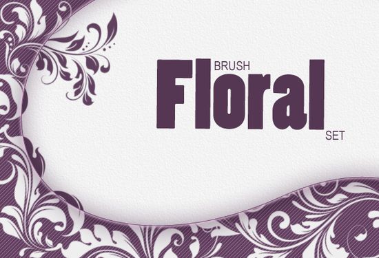 previews brushes floral 1 Lets Bring Spring Into Our Hearts and Designs   Spring Graphic Resources