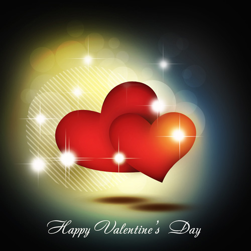 abstract valentine day card vector ps tutorial Photoshop Tutorials Roundup   January 2012
