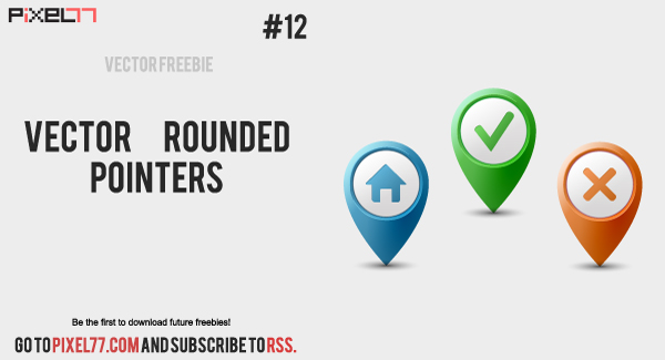 rounded pointers 600 Daily Freebie #12: Vector Round Pointers
