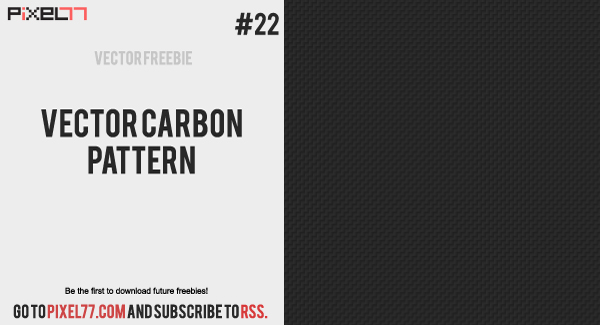 vector-carbon-pattern-600 vector carbon pattern 6001 Free Vector of the Day #22: Free Vector Carbon Pattern