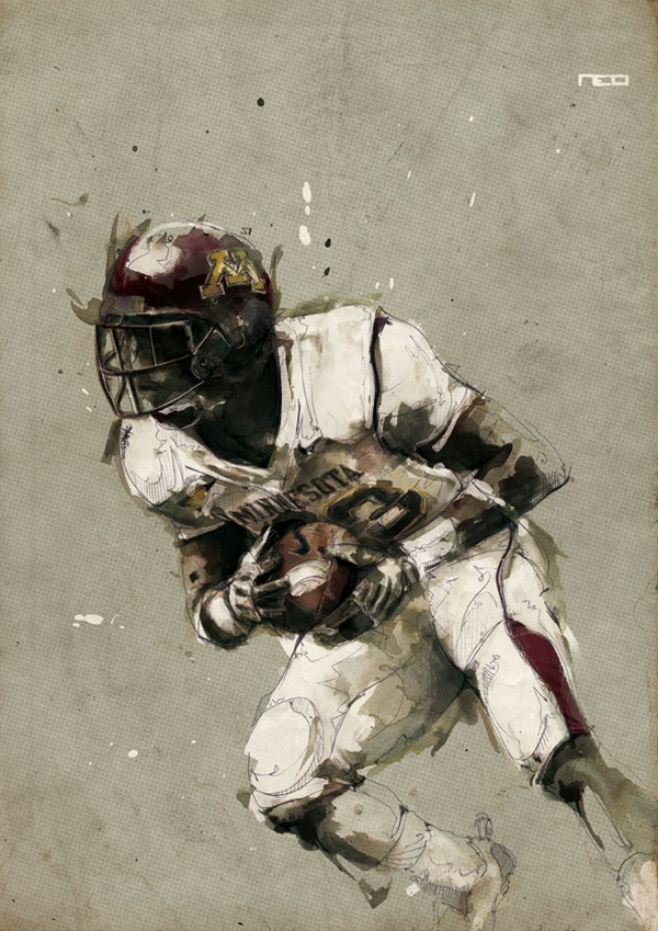 Sports illustrations 1 Sports Illustrations that Will Work Out Your Creative Muscles