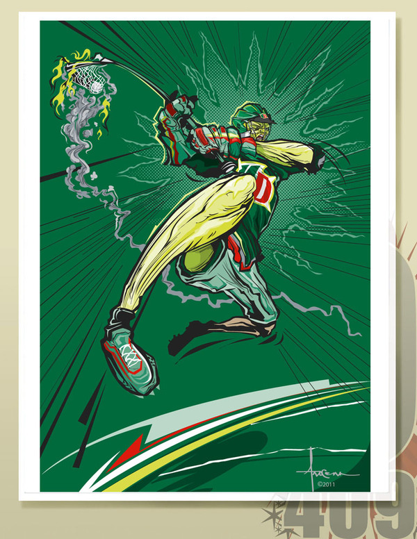 Sports illustrations 14 Sports Illustrations that Will Work Out Your Creative Muscles