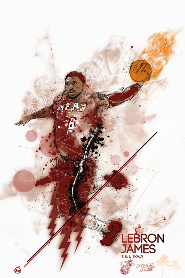 Sports illustrations 8 Sports Illustrations that Will Work Out Your Creative Muscles