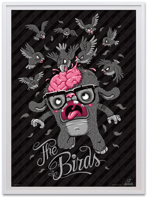 denada posters the birds view1 Interview with Talented Graphic Artist Andreas Krapf