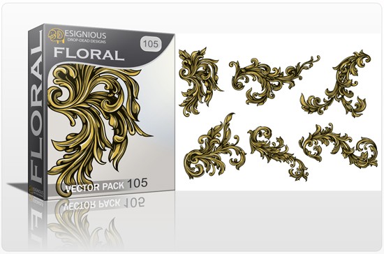 floral vector pack 2 NEW GREAT STUFF FROM DESIGNIOUS.COM