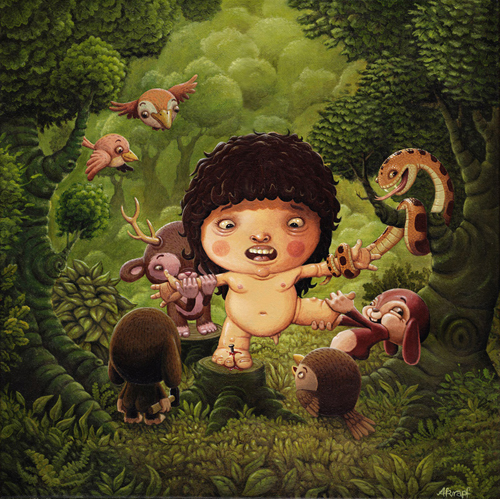 little worm1 Interview with Talented Graphic Artist Andreas Krapf