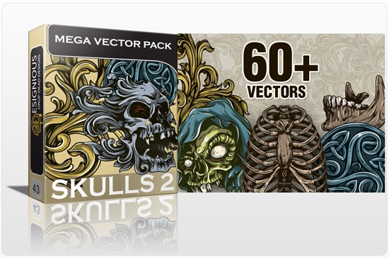 skulls mega pack 2 1 NEW GREAT STUFF FROM DESIGNIOUS.COM