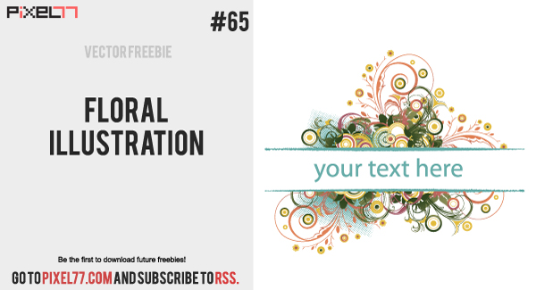 floral-illustration-600 floral illustration 6001 Free Vector of the Day #65: Floral Illustration