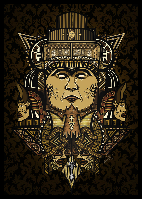 Aztec vector 13 The Aztecs Mark on Modern Art and Culture