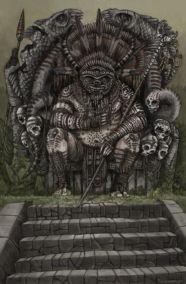 Aztec vector 7 The Aztecs Mark on Modern Art and Culture