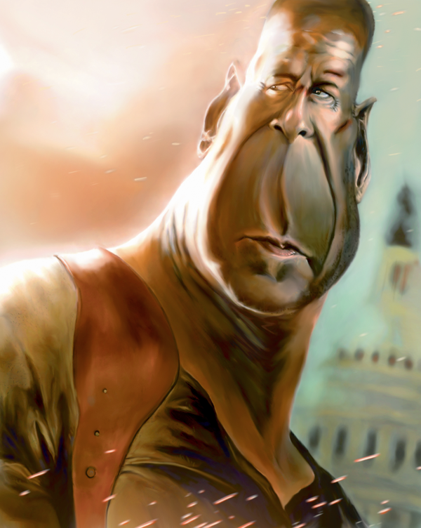 Celebrity vector caricature 51 Showcase of 25 Cunning Celebrity Digital Caricatures