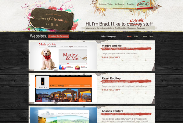 Designer portfolio websites 30 30 Spectacular Designer Portfolio Websites