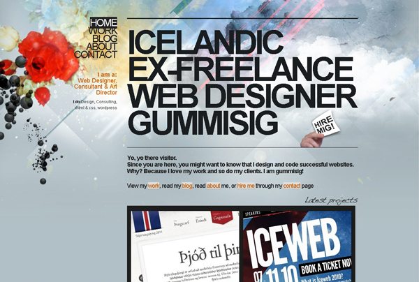 Designer portfolio websites 4 30 Spectacular Designer Portfolio Websites