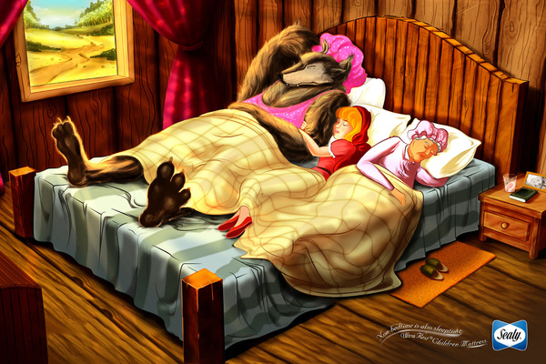 Fairy tale illustration 18 Fairy Tale Designs with an Unexpected Twist